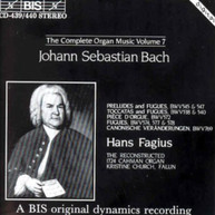 BACH FAGIUS - ORGAN WORKS 7 CD