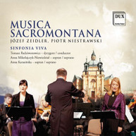 NIESTRAWSKI ZEIDLER NIESTRAWSKI - MUSICA SACROMONTANA CD