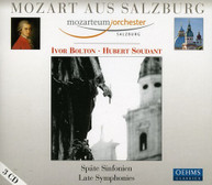 MOZART MOZARTEUM ORCHESTER SALZBURG BOLTON - MOZART'S LATE CD