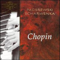 CHOPIN PADEREWSKI SCHARWENKA - CHOPIN PIANO MUSIC CD