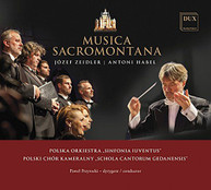 ZEIDLER POLSKA ORKIESTRA SINFONIA IUVENTUS - MUSICA SACRAMONTANA CD