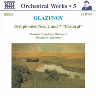 GLAZUNOV ANISSIMOV MOSCOW SYMPHONY - SYMPHONIES 2 & 7 CD