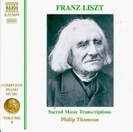 LISZT MATER THOMSON - COMPLETE PIANO MUSIC 9 CD