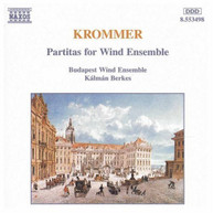 KROMMER /  BERKES / BUDAPEST WIND ENSEMBLE - PARTITAS FOR WIND ENSEMBLE 1 CD