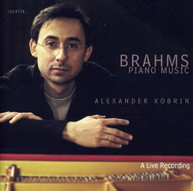BRAHMS KOBRIN - PIANO MUSIC CD