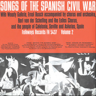 SONGS SPANISH CIVIL WAR 2 VA CD