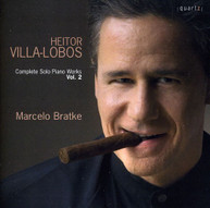 VILLA-LOBOS BRATKE -LOBOS BRATKE - COMPLETE SOLO PIANO WORKS 2 CD