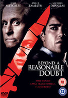 BEYOND A REASONABLE DOUBT (UK) DVD