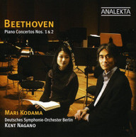BEETHOVEN KODAMA DEUTSCHES SYM ORCH BERLIN - PIANO CONCERTO 1 & 2 CD