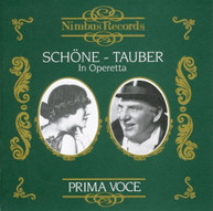 SCHONE TAUBER - OPERATIC ARIAS 1924 - OPERATIC ARIAS 1924-1932 CD