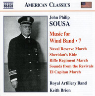 SOUSA ROYAL ARTILLERY BAND BRION - MUSIC FOR WIND BAND 7 CD