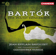 BARTOK BAVOUZET NOSEDA BBC PHILHARMONIC - PIANO CONCERTOS 1 2 & 3 CD