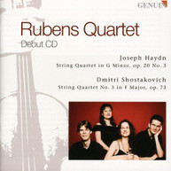 HAYDN SHOSTAKOVICH RUBENS STRING QUARTET - STRING QUARTET NO 26 CD