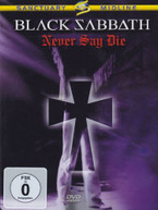 BLACK SABBATH - NEVER SAY DIE (UK) DVD