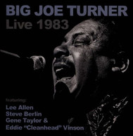BIG JOE TURNER - BIG JOE TURNER LIVE 1983 CD