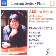 BRAHMS AKIHIRO - PIANO RECITAL SAKIYA - PIANO RECITAL - AKIHIRO SAKIYA CD