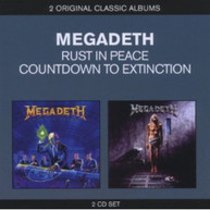 MEGADETH - CLASSIC ALBUMS: COUNTDOWN TO EXTINCTION/RUST IN PE CD