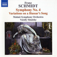 FRANZ SCHMIDT MALMO SYM ORCH SINAISKY - SYMPHONY 4: VARIATIONS ON A CD