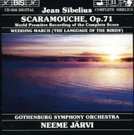 SIBELIUS JARVI GOTHENBURG SYMPHONY ORCHESTRA - SCARAMOUCHE CD