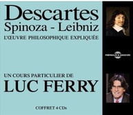 LUC FERRY - DESCARTES SPINOZA LEIBNIZ L'OEUVRE PHILOSOPHIQUE CD