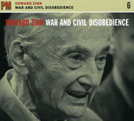 HOWARD ZINN - WAR & CIVIL DISOBEDIENCE CD