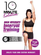 10 MINUTE SOLUTION: HIGH INTENSITY INTERVAL DVD