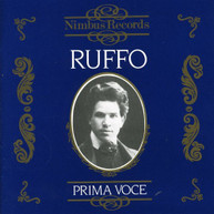 RUFFO - OPERATIC ARIAS 1907-1926 CD
