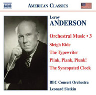 ANDERSON SLATKIN BBC CONCERT ORCHESTRA - ORCHESTRAL WORKS 3 CD