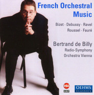 VIENNA RSO DE BILLY - FRENCH ORCHESTRAL MUSIC CD