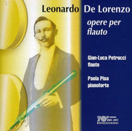DE LORENZO PETRUCCI PISA - WORKS FOR FLUTE CD