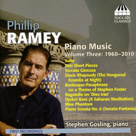 RAMEY GOSLING - PIANO MUSIC 3: 1960 - PIANO MUSIC 3: 1960-2010 CD