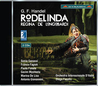 G.F. HANDEL SONIA FASOLIS GANASSI - HANDEL: RODELINDA CD