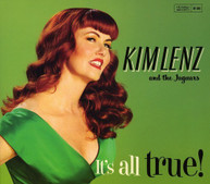 KIM LENZ & JAGUARS - IT'S ALL TRUE CD