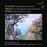 GLAZUNOV CHRISTODOULOU BOURNEMOUTH SYMPHONY - VIOLIN CONCERTO 6 CD