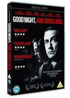 GOOD NIGHT AND GOOD LUCK (UK) DVD