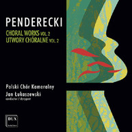 PENDERECKI - CHORAL WORKS 2 CD
