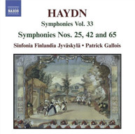 HAYDN /  SINFONIA FINLANDIA / GALLOIS - SYMPHONIES NOS. 25 42 & 65 / CD