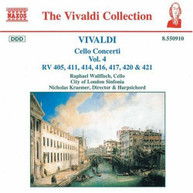 VIVALDI /  WALLFISCH / KRAEMER - CELLO CONCERTI 4 CD