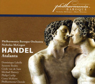 HANDEL PHILHARMONIA BAROQUE ORCH MCGEGAN - ATALANTA CD