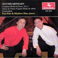 MESSIAEN PAUL KIM KIM - VISIONS DE L'AMEN FOR 2 PIANOS QUATRE CD