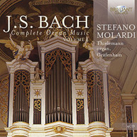 J.S. BACH STEFANO MOLARDI - COMPLETE ORGAN MUSIC 4 CD