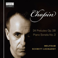 CHOPIN SCHMITT-LEONARDY -LEONARDY - 24 PRELUDES OP 28 CD