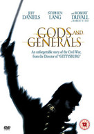 GODS AND GENERALS (UK) DVD
