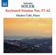 SOLER COLIC - KEYBOARD SONATAS NOS. 57 - KEYBOARD SONATAS NOS. 57-62 CD