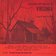 PAUL CLAYTON - FOLKSONGS AND BALLADS OF VIRGINIA CD