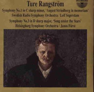 RANGSTROM HELSINGBORG SYMPHONY ORCHESTRA - SYMPHONY 1 & 3 CD