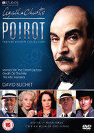 AGATHA CHRISTIE POIROT FEATURE LENGTH COLLECTION (DIGITALLY REMASTERED) (UK) DVD