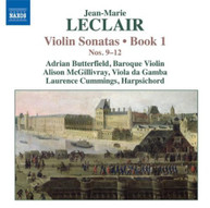LECLAIR BUTTERFIELD MCGILLIVRAY CUMMINGS - VIOLIN SONATAS BOOK 1 / CD