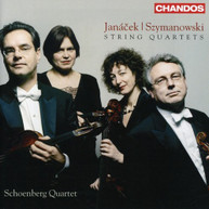 JANACEK SZYMANOWSKI SCHOENBERG QUARTET - STRING QUARTETS 1 & 2 CD