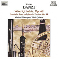 DANZI /  FOWKE / MICHAEL THOMPSON WIND - WIND QUINTETS OP 68 CD